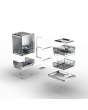 ASKO DSDP747U.UK Integrated Dishwasher 14 Place Settings