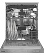Blomberg LDF63440X Full Size Dishwasher - Stainless Steel - 16 Place Settings