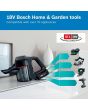 Bosch BCS711GB Unlimited 7 Cordless Vacuum Cleaner - 40 Minutes Run Time - Dark Granite