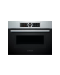 Bosch CMG633BS1B Series 8 Built-In Combination Microwave