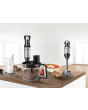 Bosch MSM6S90BGB ErgoMixx Hand Blender with Food Processor 750W - Black & Silver