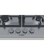 Bosch PGP6B5B90 58.2cm Gas Hob - Stainless Steel