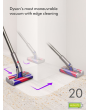 Dyson OMNIGLIDENEW Stick Vacuum Cleaner - 20 Minutes Run Time - Purple