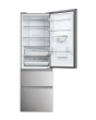 Haier HTW5618EWMG 60/40 Silver Fridge Freezer