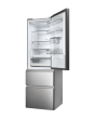 Haier HTW5618EWMG 60/40 Silver Fridge Freezer