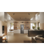 Haier HTW5618EWMG 60/40 Silver Fridge Freezer