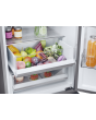 Haier HTW5618EWMP 59.5cm 3D Fridge Freezer - Dark Inox