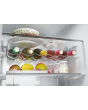 Haier HTW5618EWMP 59.5cm 3D Fridge Freezer - Dark Inox