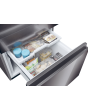 Haier HTW5618EWMP 59.5cm 3D Fridge Freezer - Dark Inox