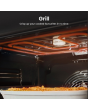 Hisense HDCEC5C10B Double Oven Electric Cooker 50cm Black