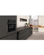 Neff C1AMG84G0B 44 Litres Built In Microwave Oven with Hot Air - Black with Graphite Trim