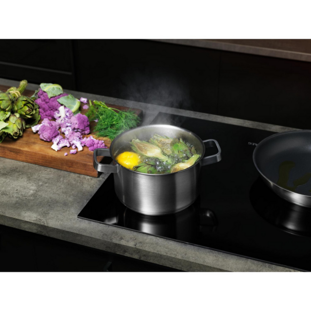 AEG SO84IA0BIT 77cm Induction Hob - Black