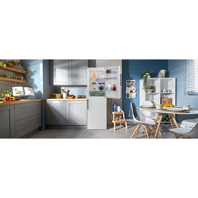 Beko CFP3691VW 60cm 50/50 HarvestFresh Frost Free Fridge Freezer - White