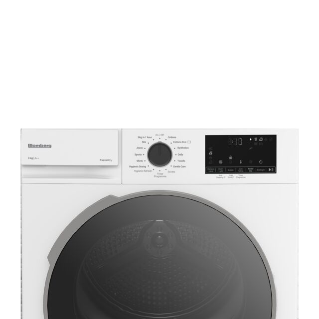 Blomberg LTAH39420W  9kg Heat Pump Tumble Dryer - White