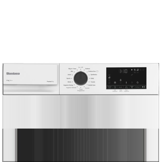 Blomberg LTAH39420W  9kg Heat Pump Tumble Dryer - White