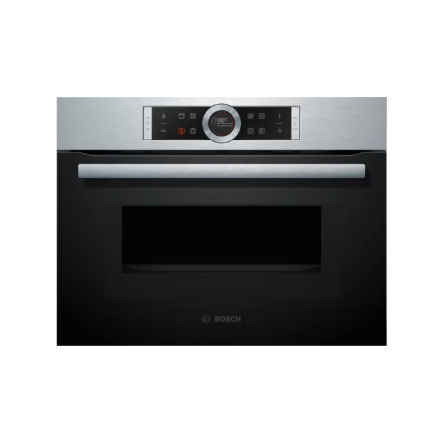 Bosch CMG633BS1B Series 8 Built-In Combination Microwave