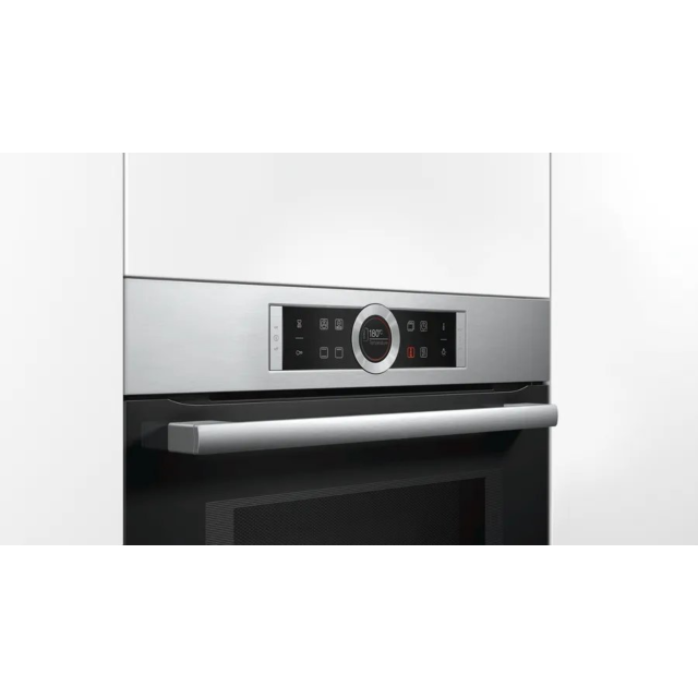 Bosch CMG633BS1B Series 8 Built-In Combination Microwave