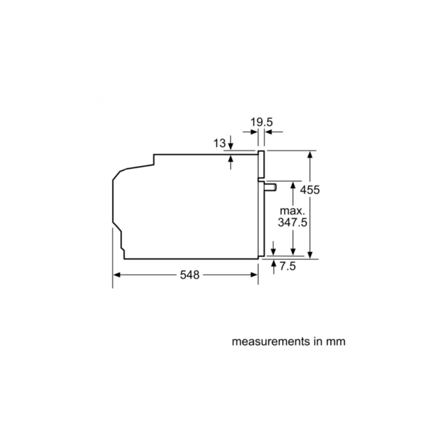 Bosch CMG633BS1B Series 8 Built-In Combination Microwave