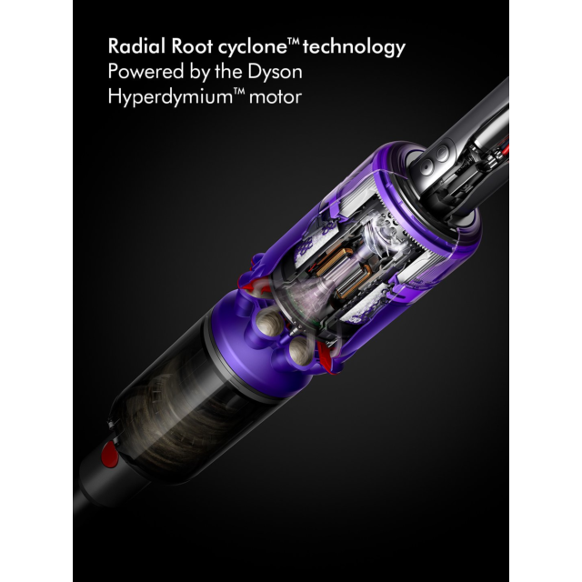 Dyson OMNIGLIDENEW Stick Vacuum Cleaner - 20 Minutes Run Time - Purple