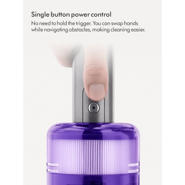 Dyson OMNIGLIDENEW Stick Vacuum Cleaner - 20 Minutes Run Time - Purple