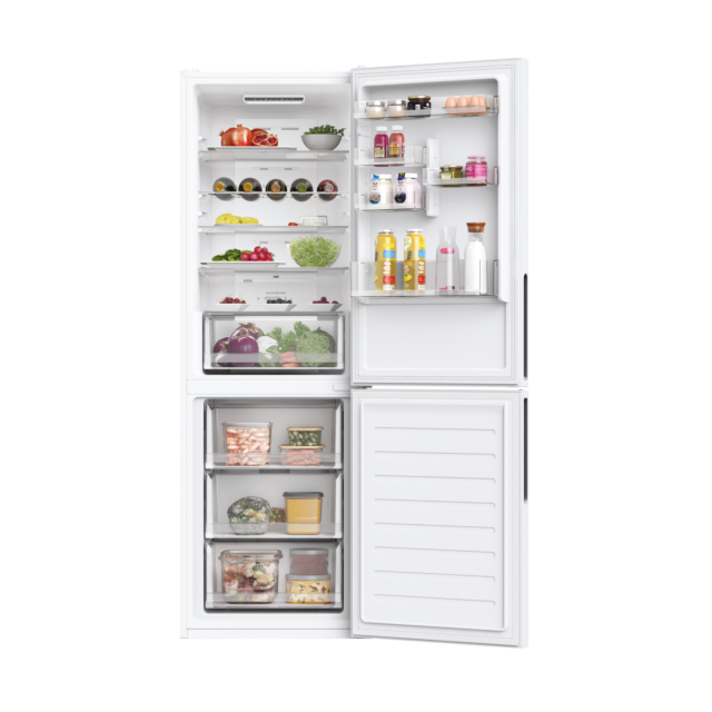 Hoover HOCE3T618EWKR HOCE3T618FWKR 59.5cm 60/40 Frost Free Fridge Freezer - White