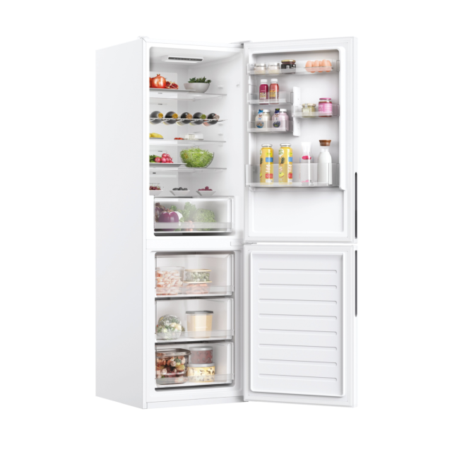 Hoover HOCE3T618EWKR HOCE3T618FWKR 59.5cm 60/40 Frost Free Fridge Freezer - White