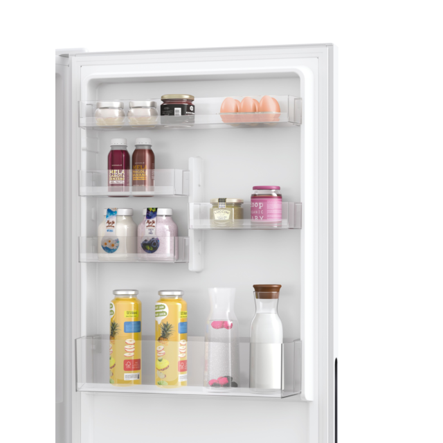 Hoover HOCE3T618EWKR HOCE3T618FWKR 59.5cm 60/40 Frost Free Fridge Freezer - White