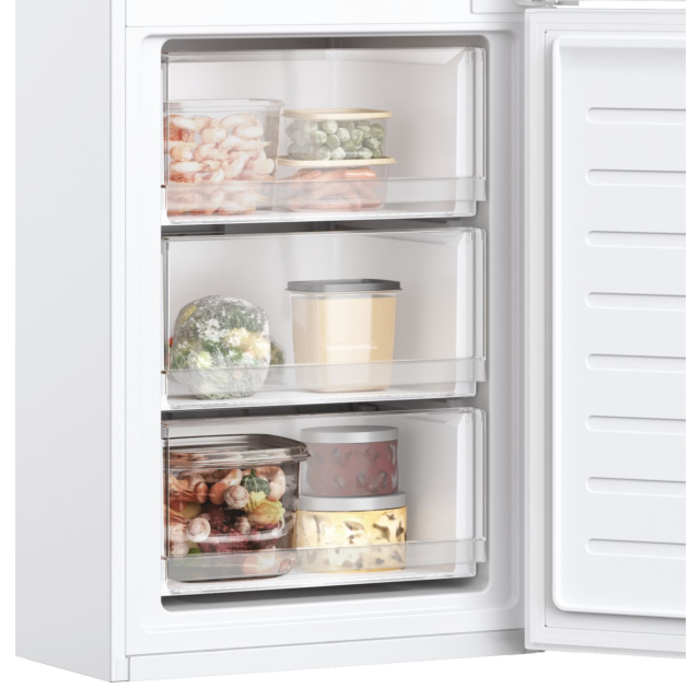 Hoover HOCE3T618EWKR HOCE3T618FWKR 59.5cm 60/40 Frost Free Fridge Freezer - White