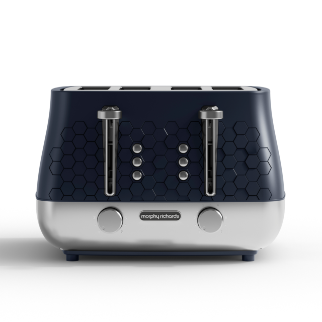 Morphy Richards 243021 Cassini 4-Slice Toaster Outer Space - Blue