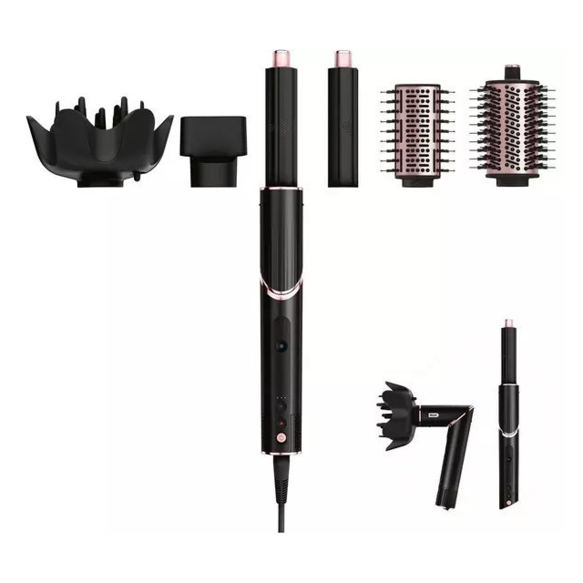 Shark HD440UK FlexStyle 5-in-1 Air Styler & Hair Dryer with Storage Case – Black