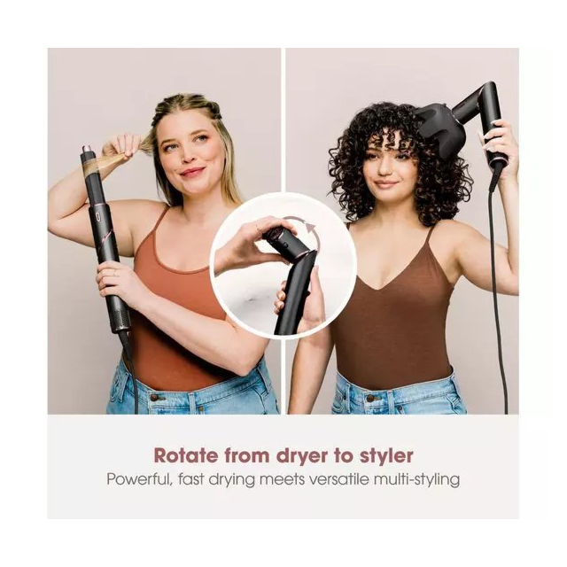 Shark HD440UK FlexStyle 5-in-1 Air Styler & Hair Dryer with Storage Case – Black