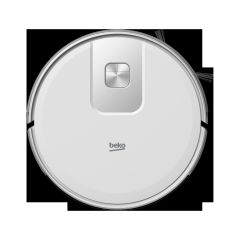 Beko VRR60314VW Robot Vacuum Cleaner - 150 Minutes Run Time - White