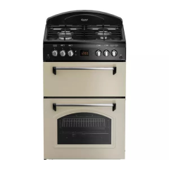 Leisure CLA60GAC 60cm Double Gas Cooker - Cream & Black